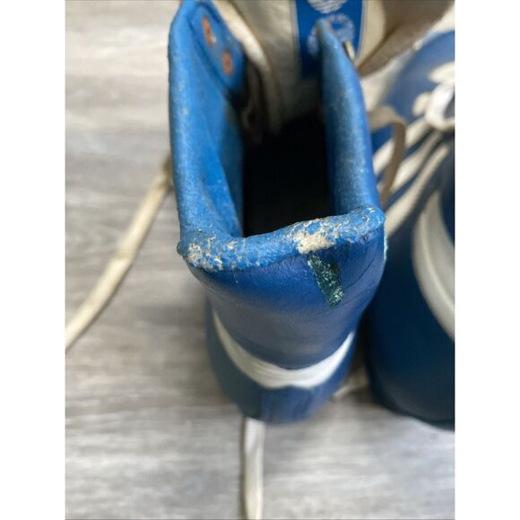 Vintage Adidas St. Moritz Ski Boot Blue White Trefoil Logo 1970s 1980s Rare SZ 9 - Picture 13 of 16